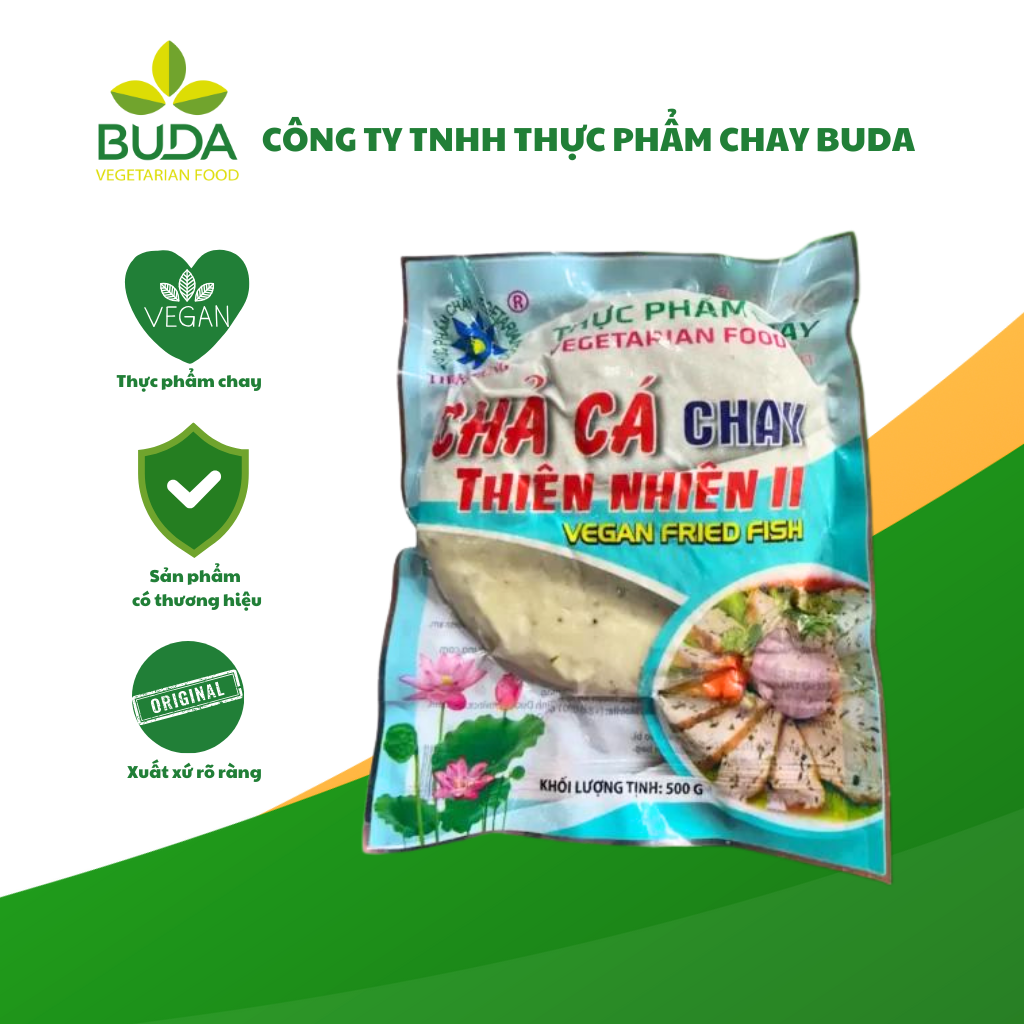 Chả cá thiên nhiên 500g chay