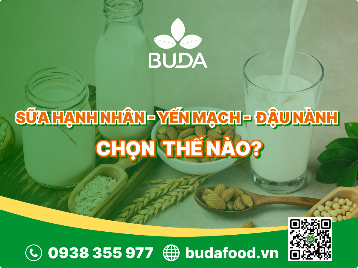 Sữa hạnh nhân, sữa yến mạch, sữa đậu nành - chọn sao cho đúng?