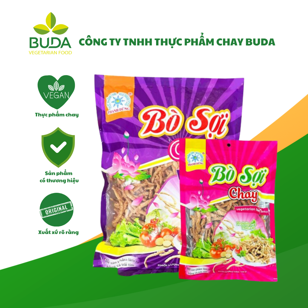 Bò sợi chay 500g