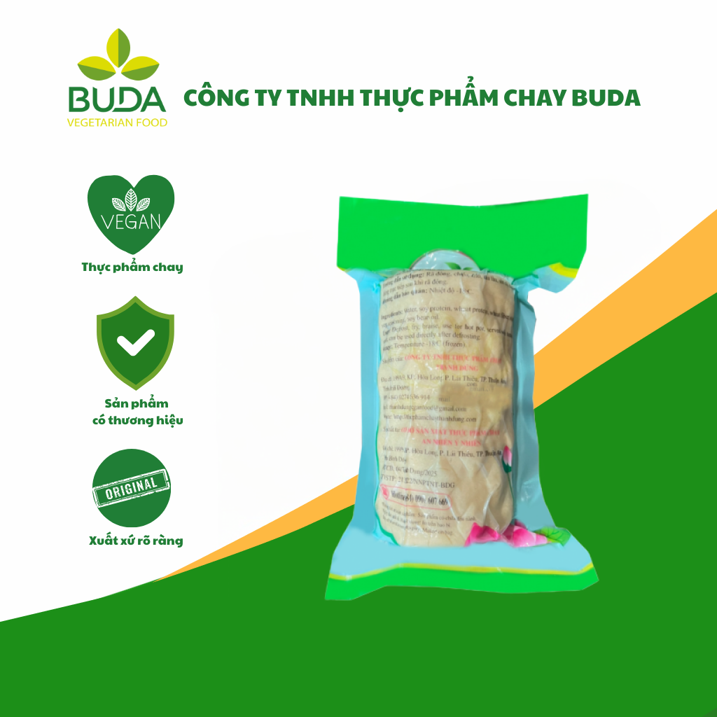 HAM Gà Chay Bình Dương 500g – Thơm ngon, tiện lợi