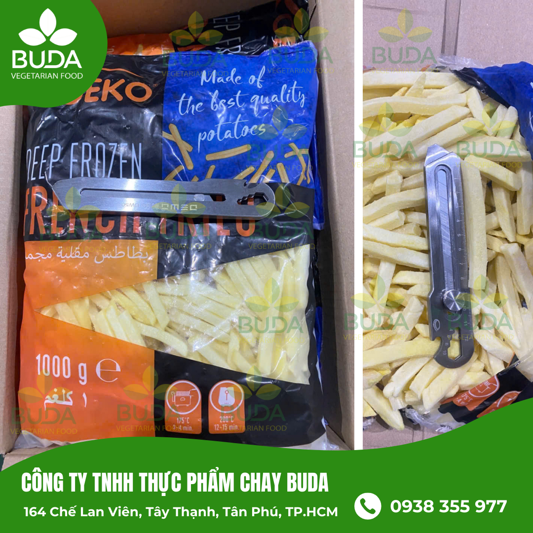 Khoai tây chiên Geko 9/9 - Sỉ số lượng lớn liên hệ trực tiếp