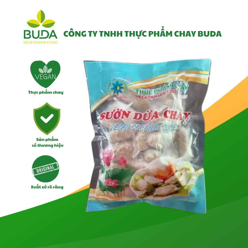 Sườn dừa chay 500g