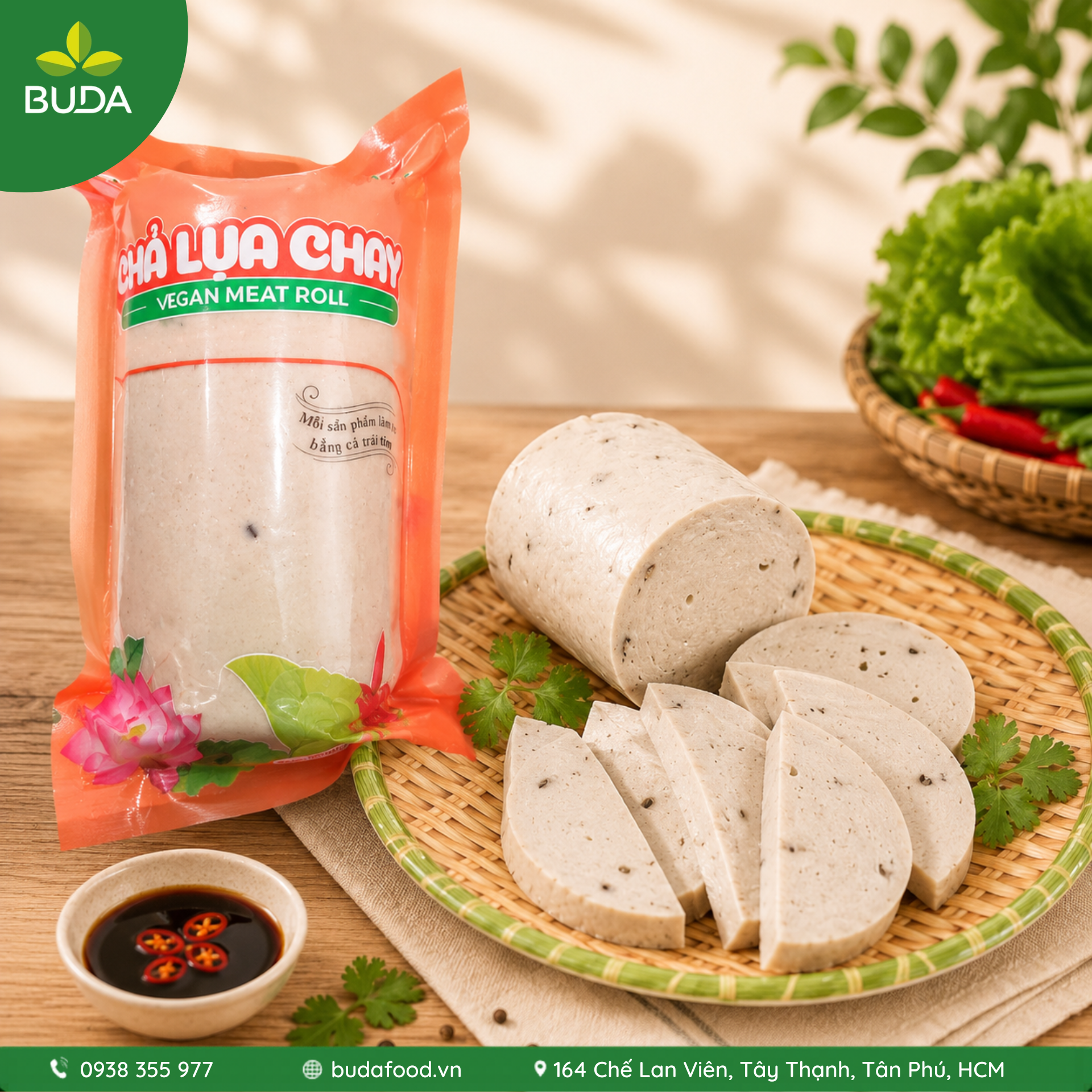 Chả lụa chay 500g Thanh Dũng