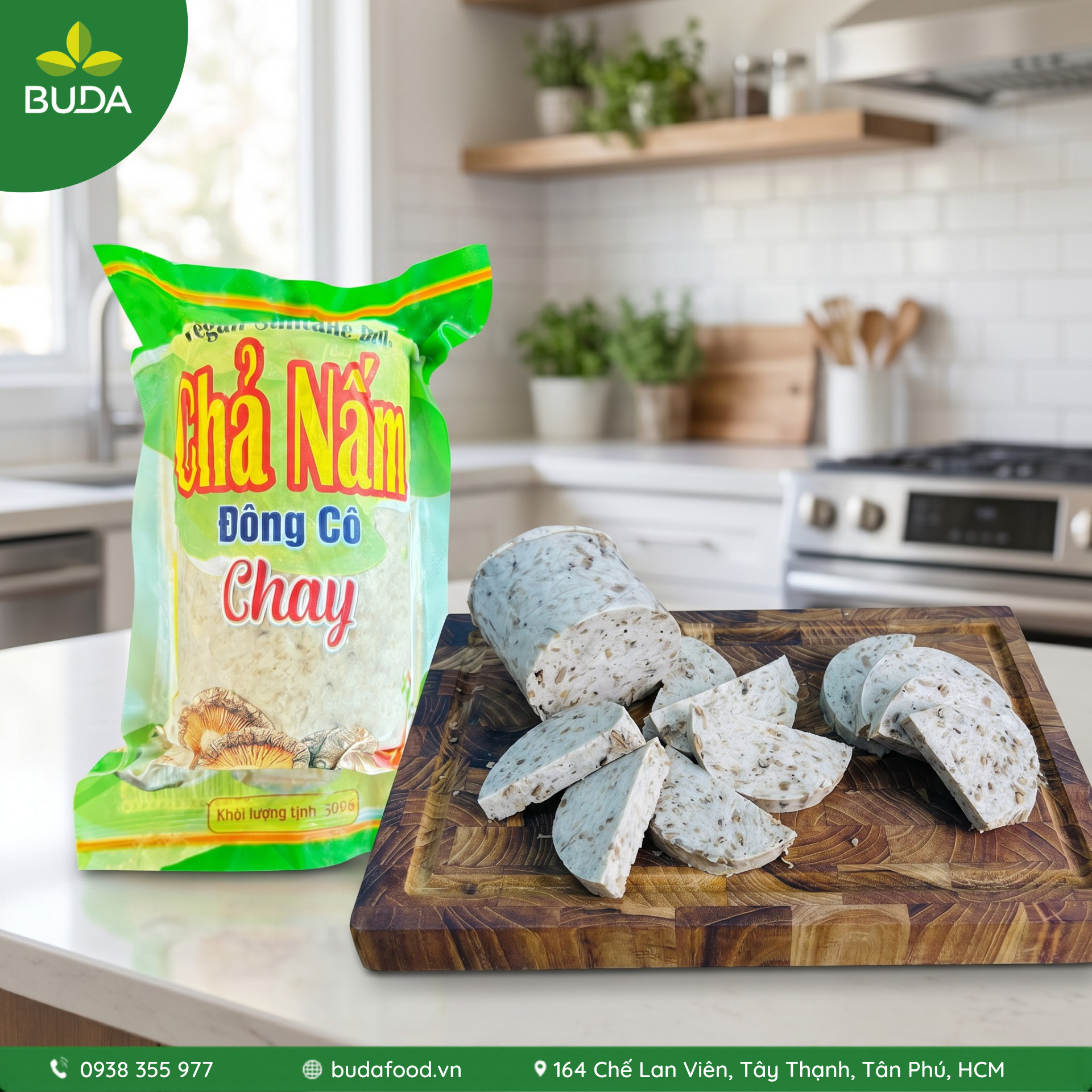Chả nấm đông cô chay Thanh Dũng - 1Kg