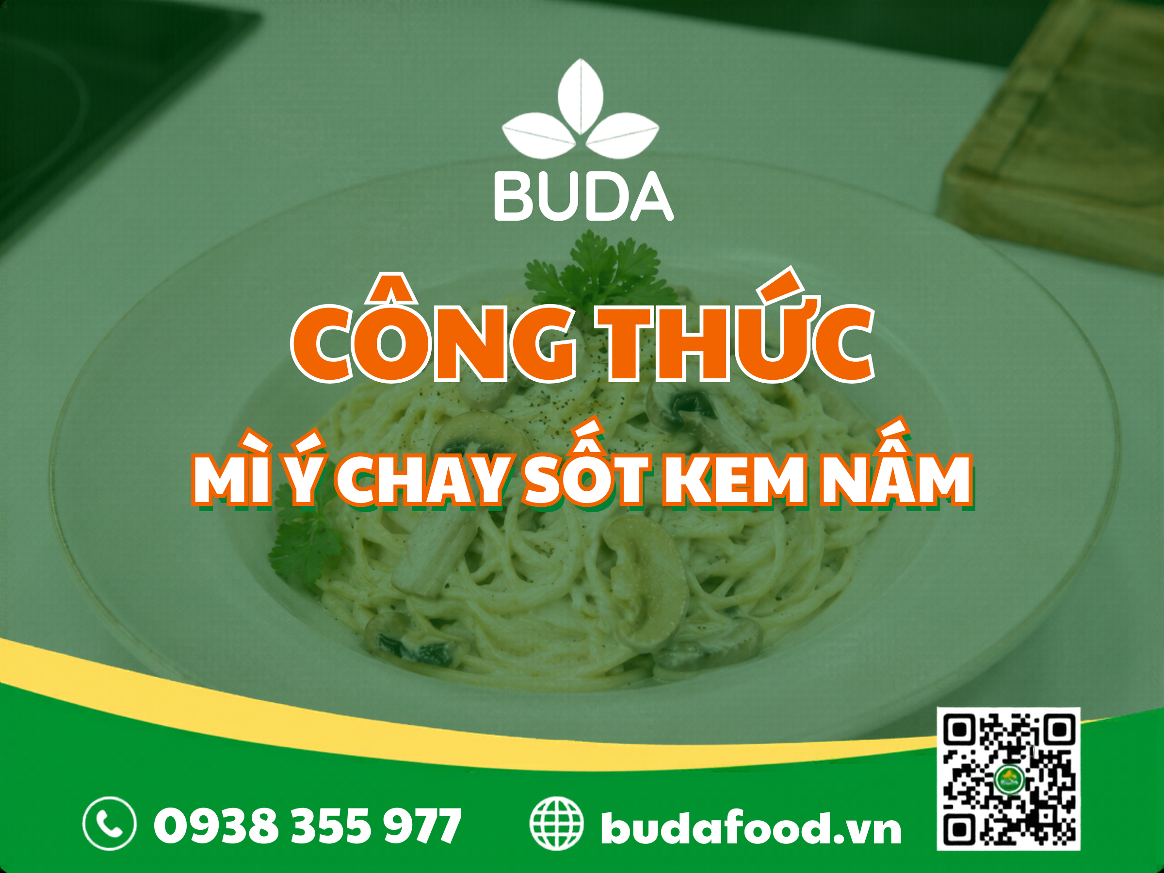 Công thức mì Ý chay sốt kem nấm – Béo mịn, dễ làm tại nhà với Spaghetti Granoro