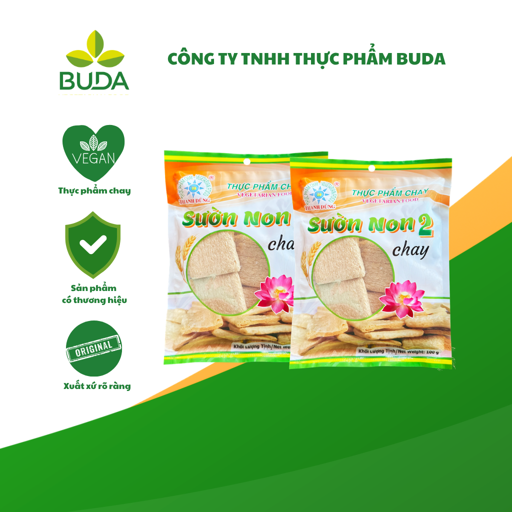 Sườn non chay loại 2 100gr Thanh Dũng